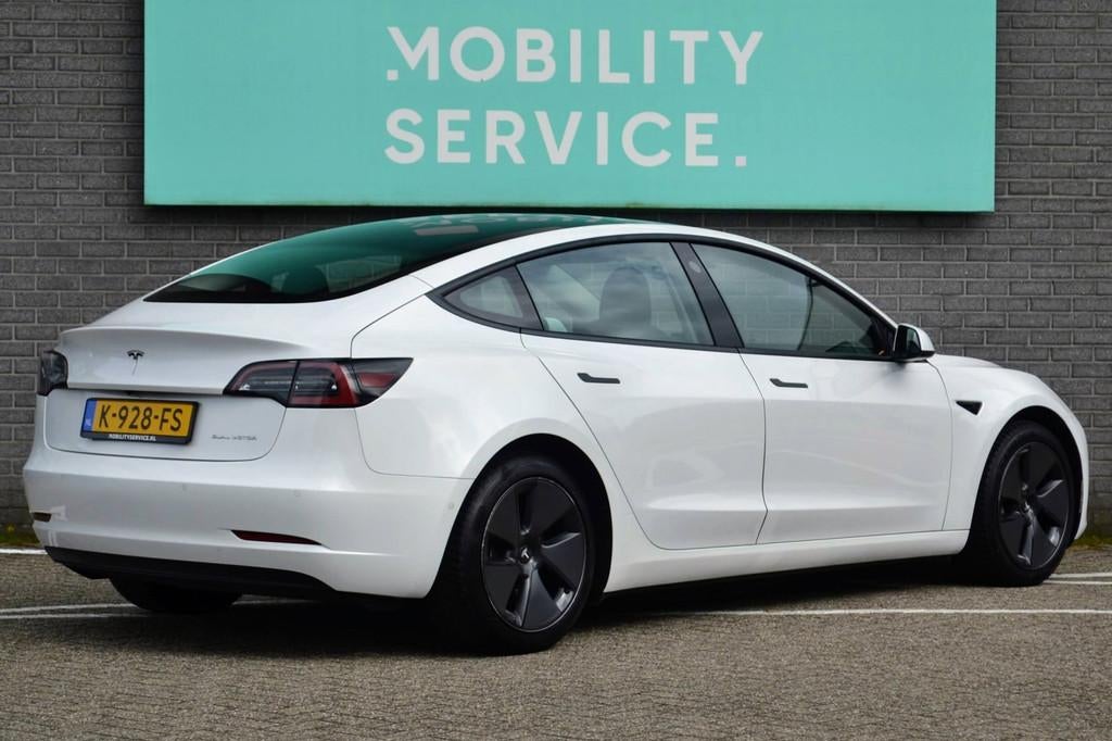 Tesla Model 3 Long Range AWD 75 kWh SOH91% Facelift Pano LED, Stoelverwarming, Gebruikt, 544 km, Wit