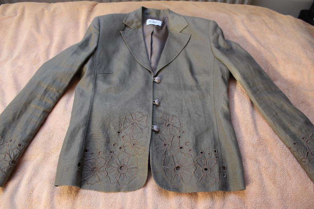 mooie jasje van DELMOD maat 38, Nieuw, Ophalen of Verzenden, Groen, Maat 38/40 (M)