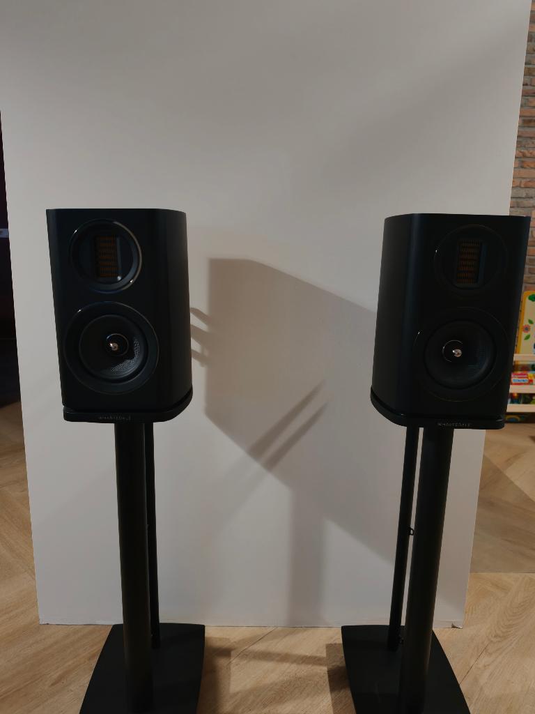 Wharfedale Evo 4.1, Zo goed als nieuw, Minder dan 60 watt, Front, Rear of Stereo speakers, Ophalen