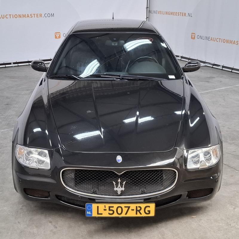 Personenauto, Maserati, Quattroporte, 4.2, 2006, Automaat, 8 cilinders, Zwart, Bedrijf