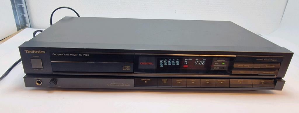 Technics SL-P120 CD-speler - Wegens vertrek, Audio, Tv en Foto, Cd-spelers, Ophalen of Verzenden, Gebruikt, Technics