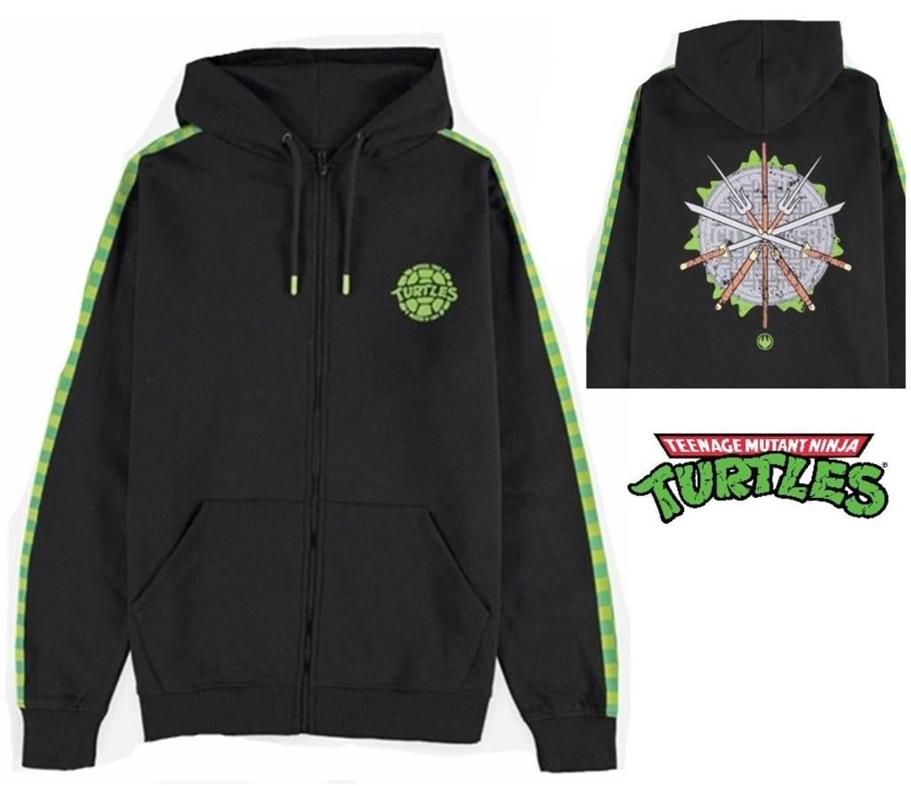 Difuzed Teenage Mutant Ninja Turtles hoodie (NIEUW) !!!, Maat 48/50 (M), Zwart, Nieuw, Ophalen of Verzenden