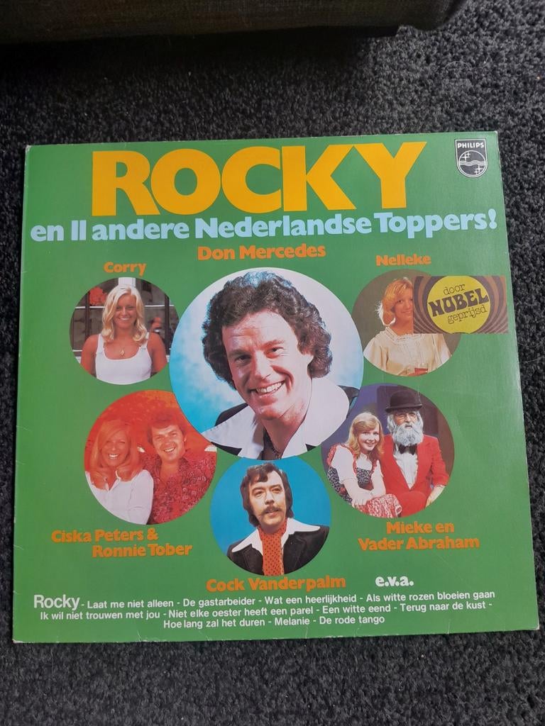 Rocky en 11 andere Nederlandse toppers, Ophalen of Verzenden, 12 inch, Nederlandstalig