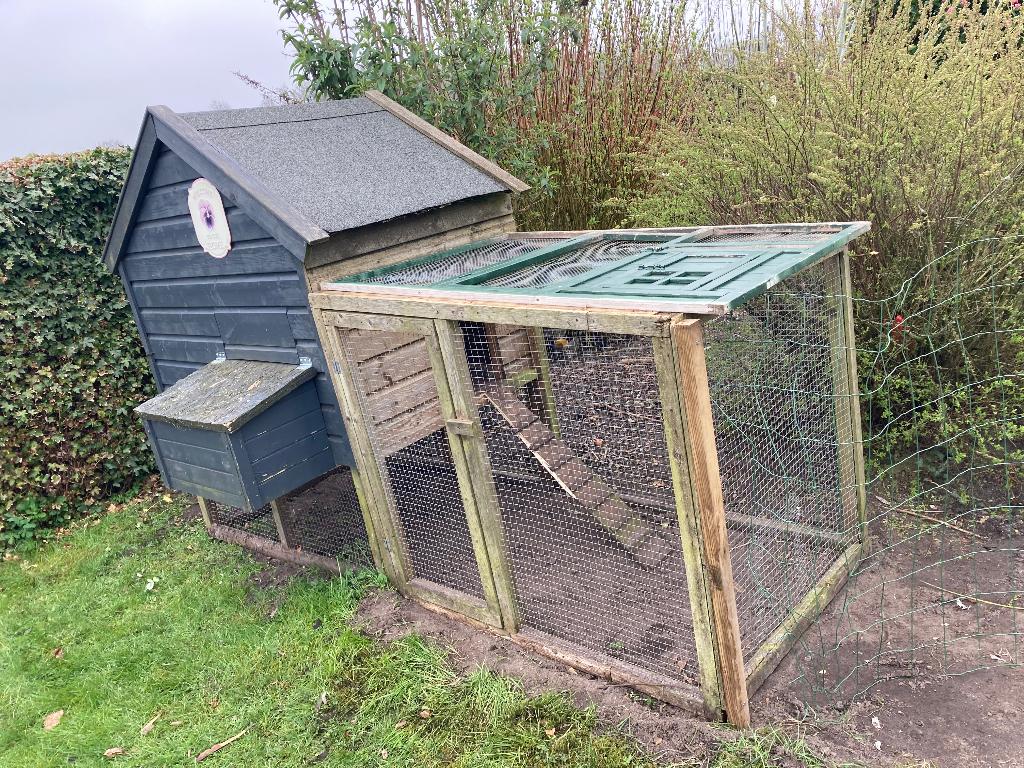 Dieren en toebehoren, Ophalen of Verzenden, Gebruikt, Kippenhok of Kippenren