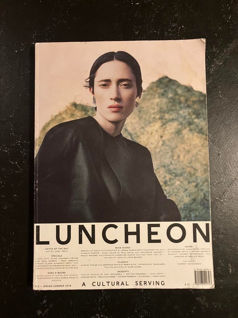 LUNCHEON no. 5 - 2018, Ophalen of Verzenden, Zo goed als nieuw, Fotografen