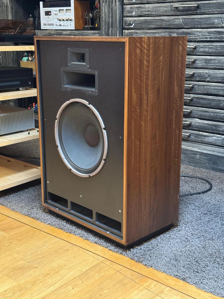 Klipsch Cornwall III 70th anniversary edition, Gebruikt, 120 watt of meer, Front, Rear of Stereo speakers, Ophalen