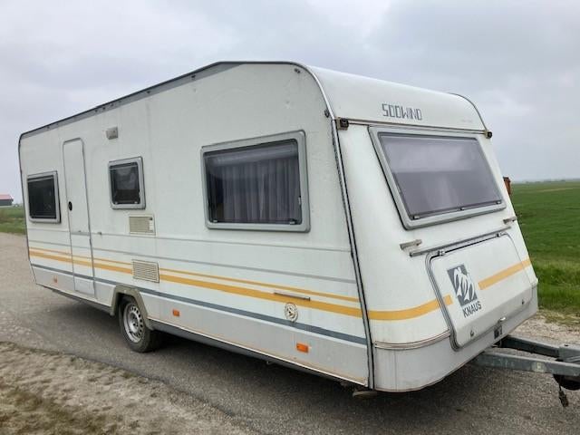 caravan, Vast bed, Rondzit, Particulier, Koelkast