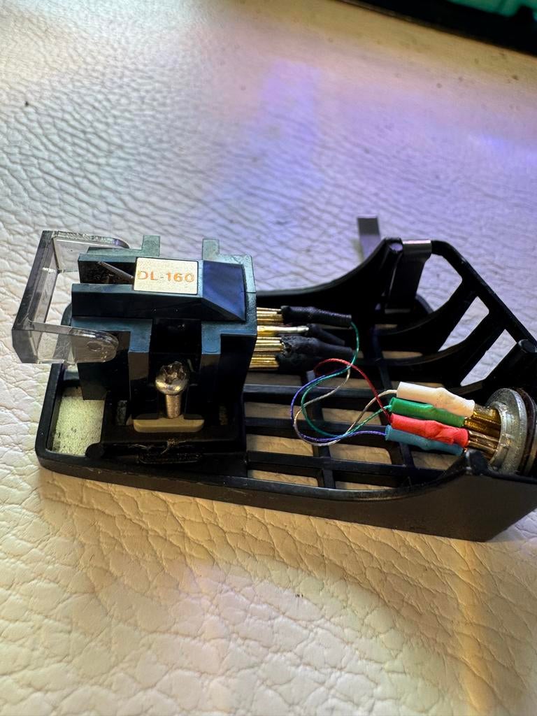 Denon DL 160 Moving Coil Cartridge - High Output MC, Ophalen of Verzenden, Gebruikt, Platenspeler-onderdeel, Overige merken