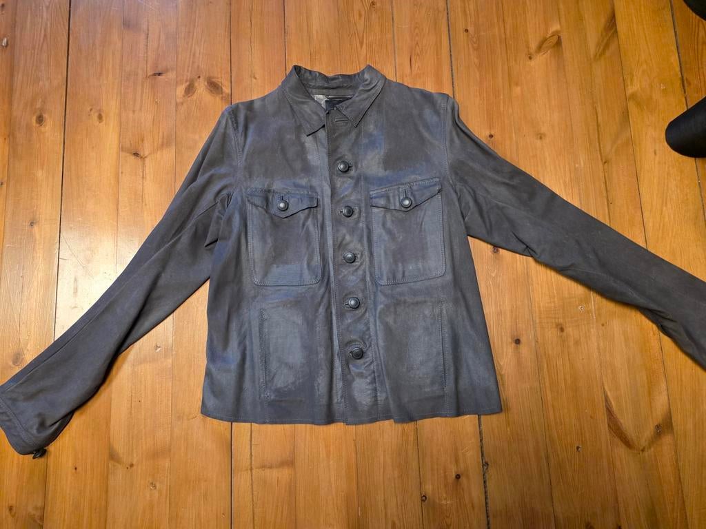 DIESEL BLACK GOLD Leren Jasje Maat 48 - Zo goed als nieuw, Maat 48/50 (M), Zwart, Ophalen of Verzenden, Zo goed als nieuw