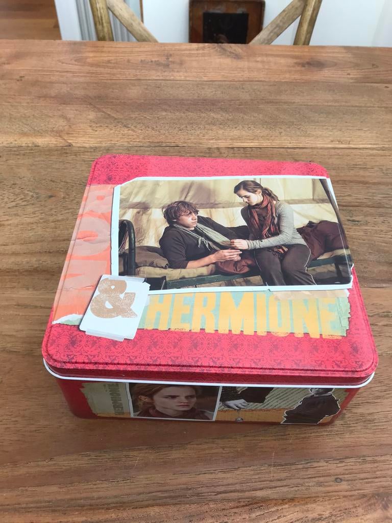 Harry Potter blik, Verzamelen, Blikken, Ophalen of Verzenden, Gebruikt, Overige