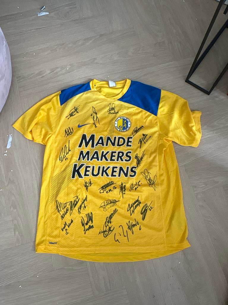 Gesigneerd RKC Waalwijk shirt - Uniek collectors item!, Maat XL, Ophalen, Zo goed als nieuw, Shirt