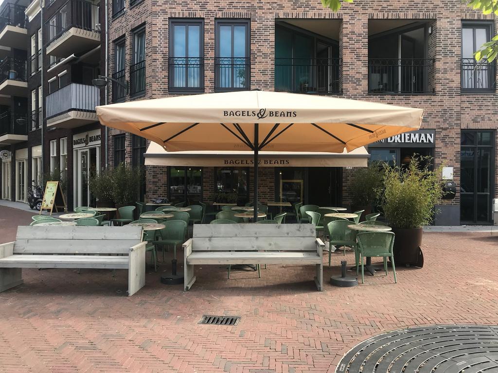Horeca parasols: nieuw en gebruikt in goede staat, Ophalen of Verzenden, Nieuw, Overige typen