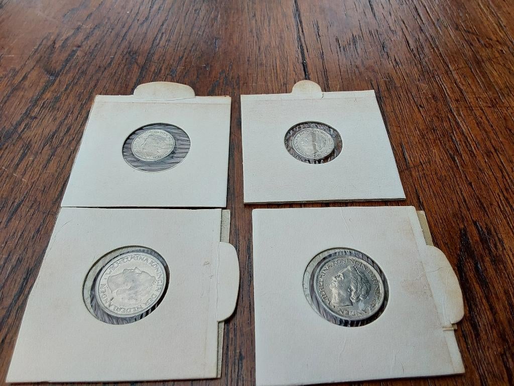 Dubbeltje en kwartje 1948 enz., Ophalen of Verzenden, Koningin Beatrix, Overige waardes, Losse munt