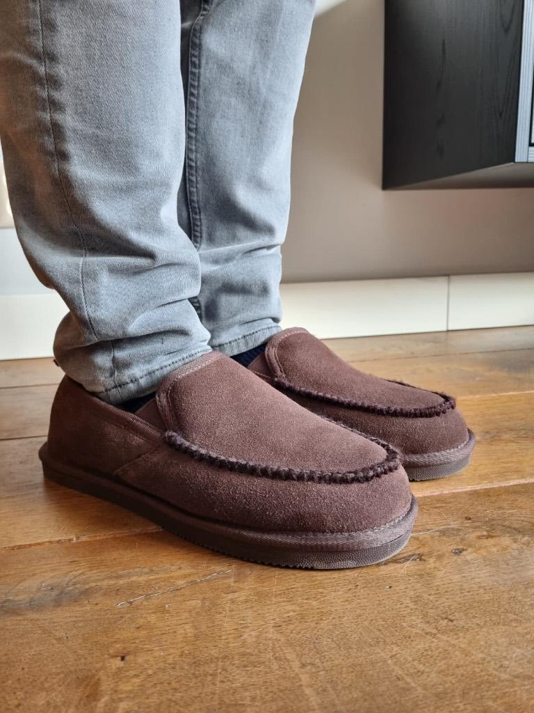 Greyhound pantoffels bruin (nieuw!), Kleding | Heren, Schoenen, Nieuw, Pantoffels of Sloffen, Bruin, Ophalen of Verzenden