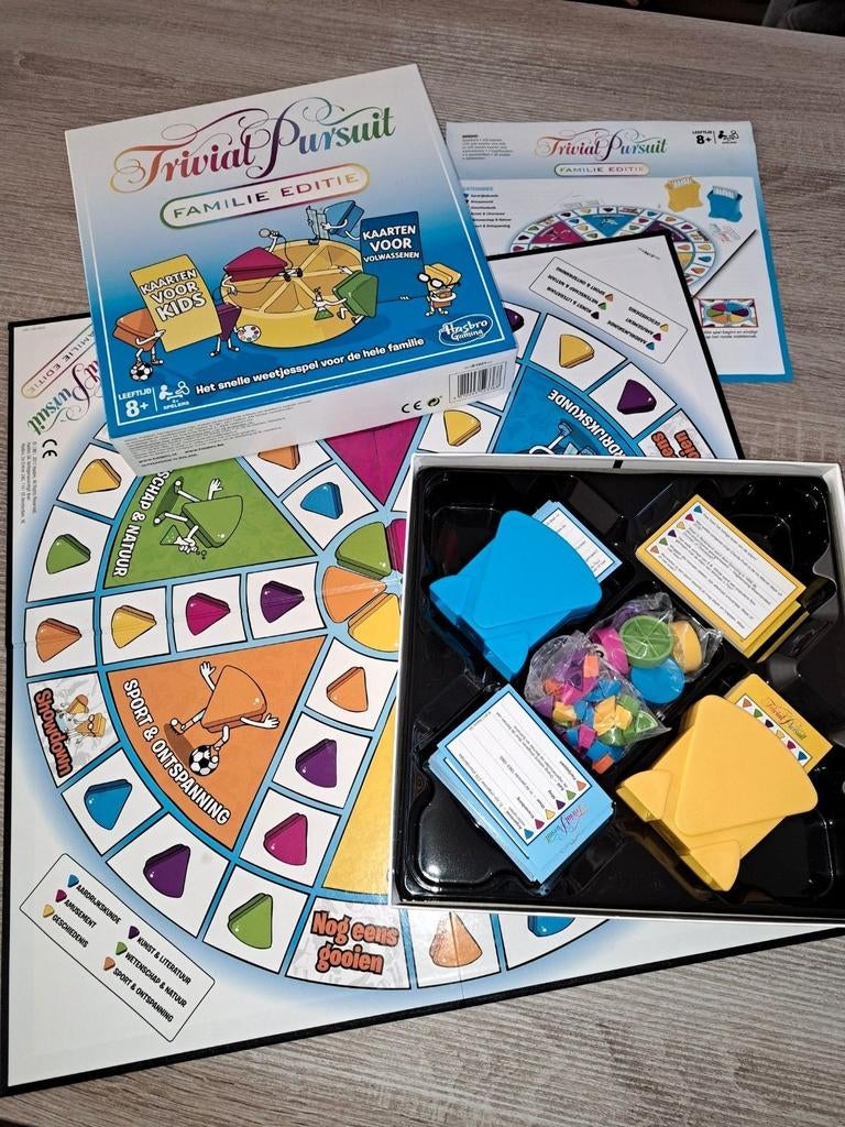 Trivial pursuit, Hobby en Vrije tijd, Gezelschapsspellen | Bordspellen, Ophalen of Verzenden, Zo goed als nieuw