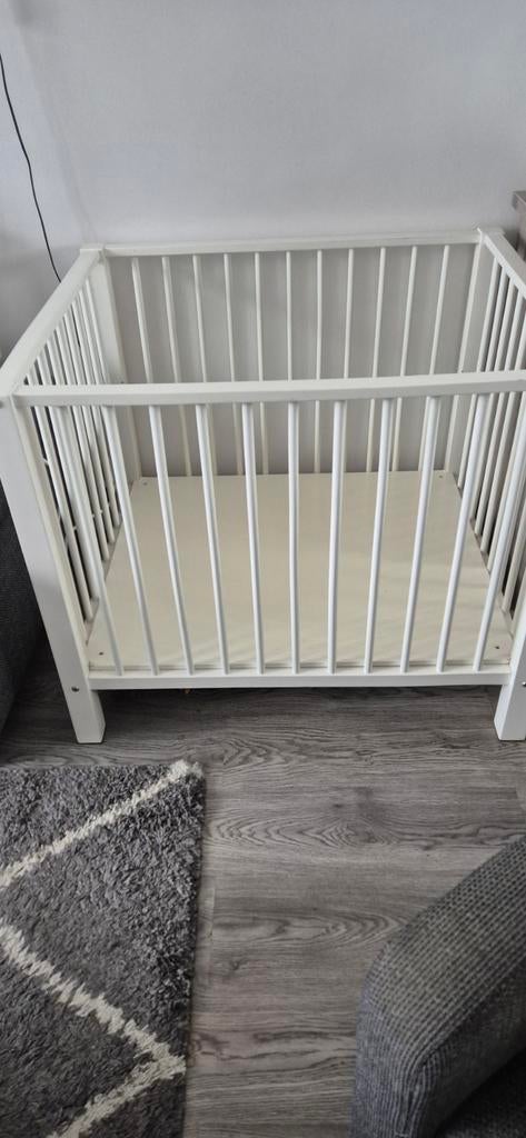 Babybox 2 standen wit, Kinderen en Baby's, Boxen, Ophalen, Gebruikt, Rechthoekig, In hoogte verstelbaar