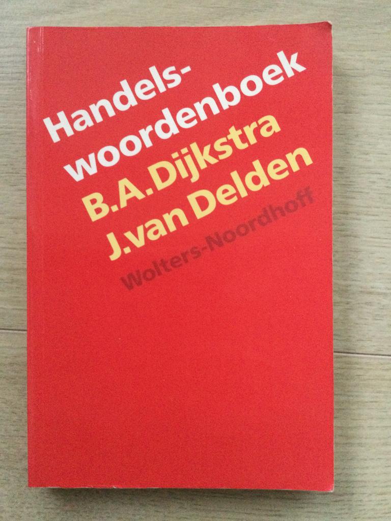 Handelswoordenboek, Ophalen of Verzenden, Zo goed als nieuw, Overige uitgevers