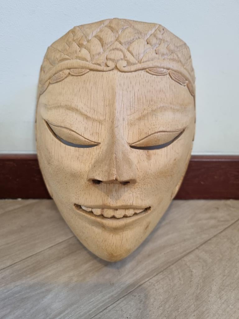 Javaanse topeng masker uit indonesie, Ophalen of Verzenden