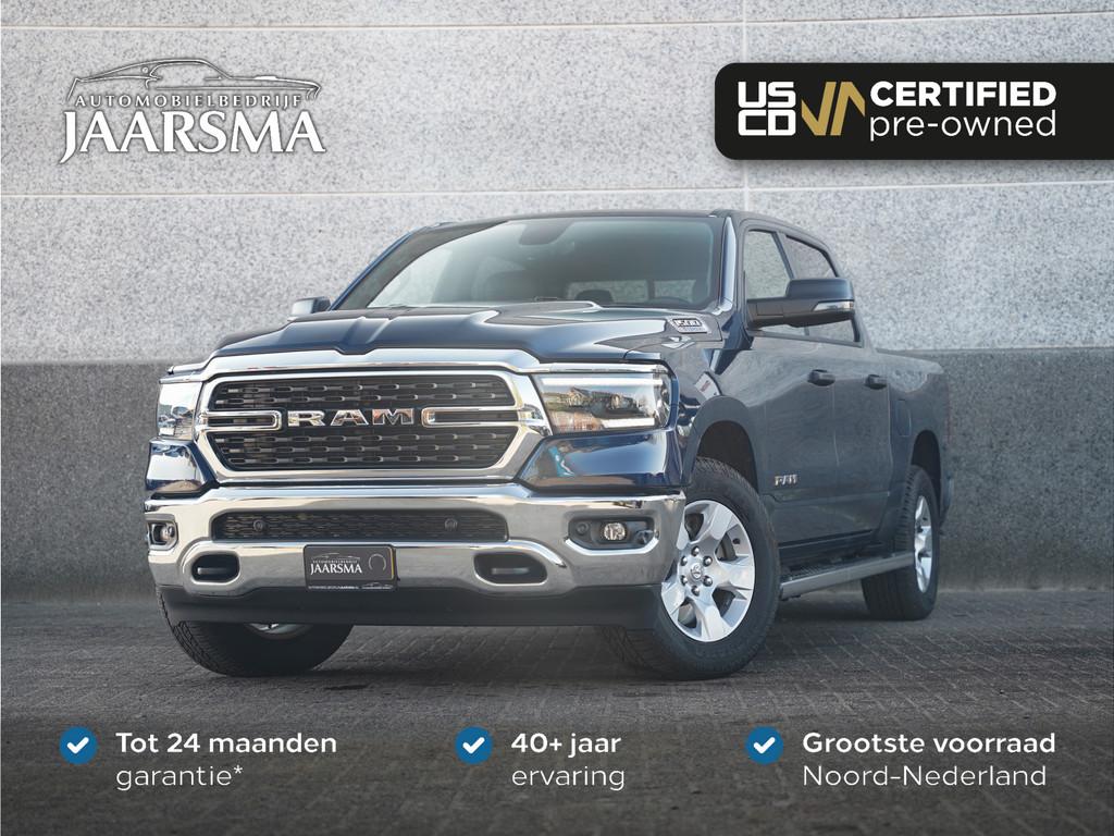 Dodge Ram 1500 Big Horn 3.6L V6 eTorque |Lederen bekleding |, Auto's, Automaat, Gebruikt, Blauw, Bedrijf