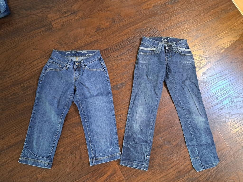 2 Patrol capri broeken, Blauw, Ophalen of Verzenden, Zo goed als nieuw, Driekwart