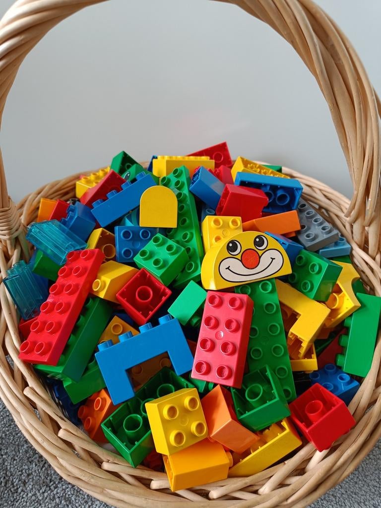 200 originele Duplo blokken (3), Ophalen of Verzenden, Gebruikt, Losse stenen, Duplo