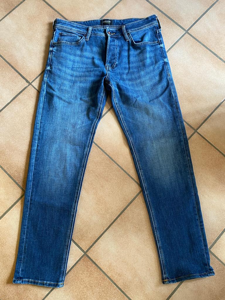 Jack&Jones jeans blauw W32 L34 Comfort Mike ZG st, Kleding | Heren, Broeken en Pantalons, Overige maten, Zo goed als nieuw, Jack & Jones