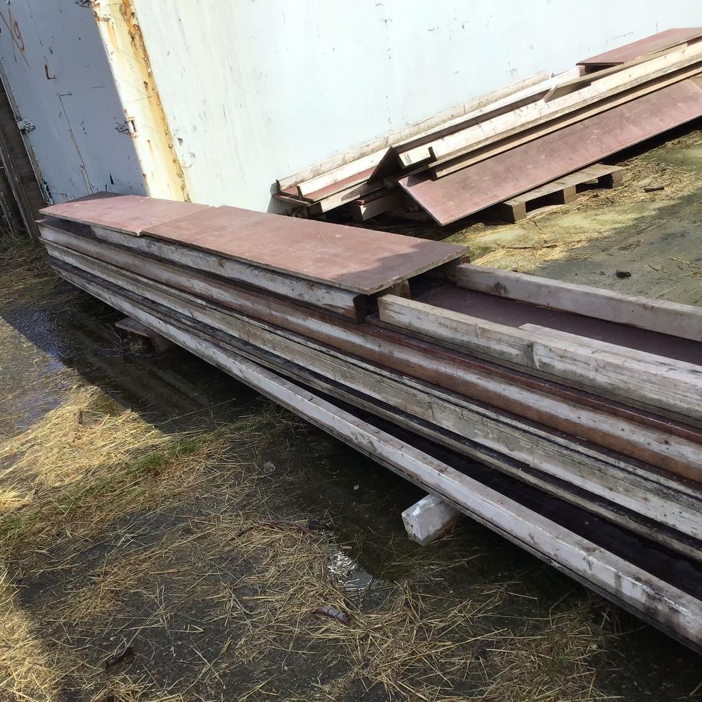 Bekisting, Ophalen, Zo goed als nieuw