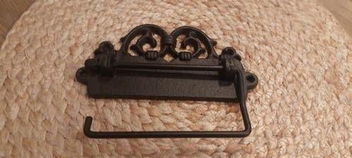 BROCANTE GIETIJZEREN WC-ROL-HOUDER, Ophalen of Verzenden