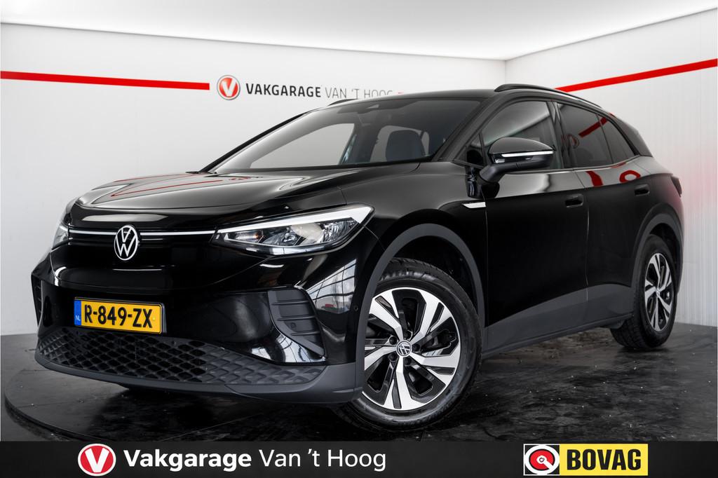 Volkswagen ID.4 Pure 52 kWh 91% SOH Trekhaak Voorruitverwarm, Gebruikt, Zwart, Origineel Nederlands, 148 pk
