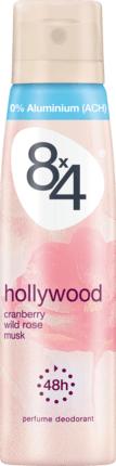 8x4 women Deo Spray Deodorant Hollywood, Ophalen of Verzenden, Nieuw, Deodorant of Bodyspray