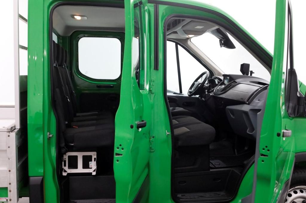 Ford Transit 350 2.0 TDCI 130pk E6 RWD D.C. Open Laadbak Tre, Auto's, 2430 kg, Achterwielaandrijving, Euro 6, 4 cilinders