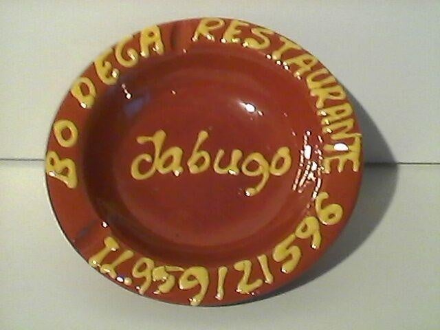 Bodega Restaurante Jabugo asbak, Verzenden, Zo goed als nieuw, Asbak