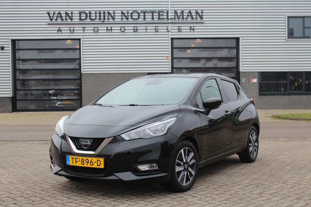 Nissan Micra 0.9 IG-T N-Connecta / Carplay / Camera / N.A.P., Auto's, Nissan, Voorwielaandrijving, 898 cc, Stof, 525 kg