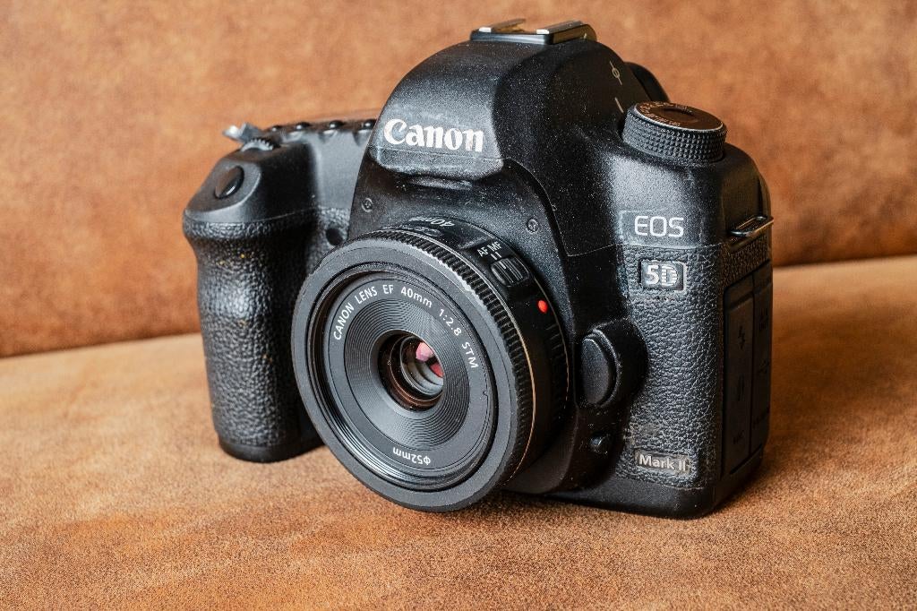 Canon 5D Mark II met 40mm f2.8, Audio, Tv en Foto, Fotocamera's Digitaal, Gebruikt, Spiegelreflex, Canon, Geen optische zoom