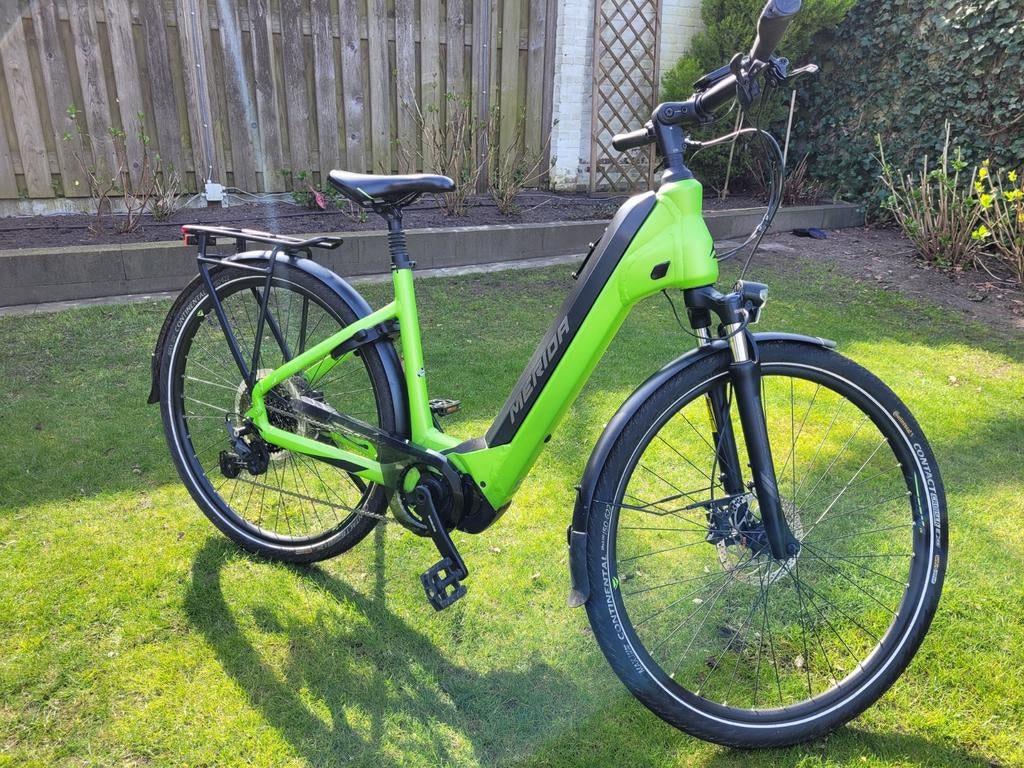 Z.g.a.n elektrische damesfiets Merida city 600, Fietsen en Brommers, 47 tot 51 cm, Ophalen of Verzenden, Zo goed als nieuw, Overige merken