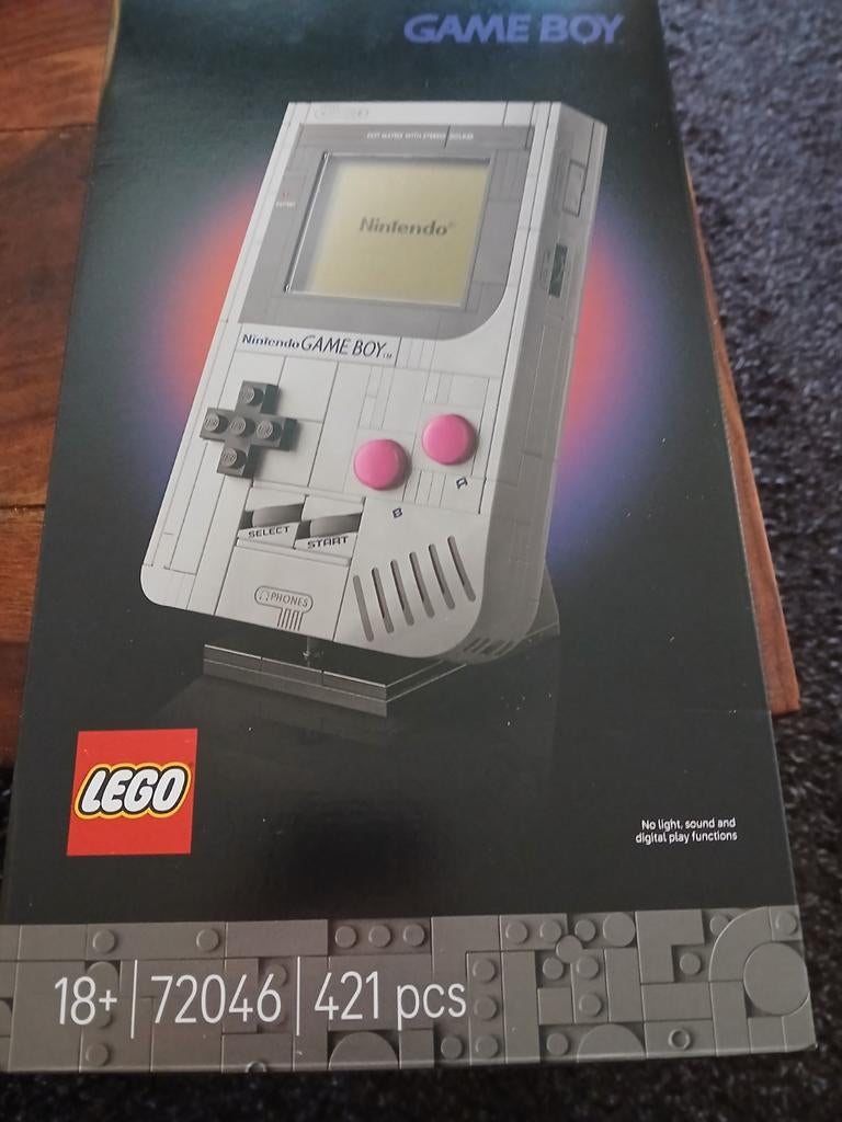 Lego Nintendo Game Boy 18+ 72046 421 stuks nieuw geseald!, Ophalen of Verzenden, Nieuw, Complete set, Lego