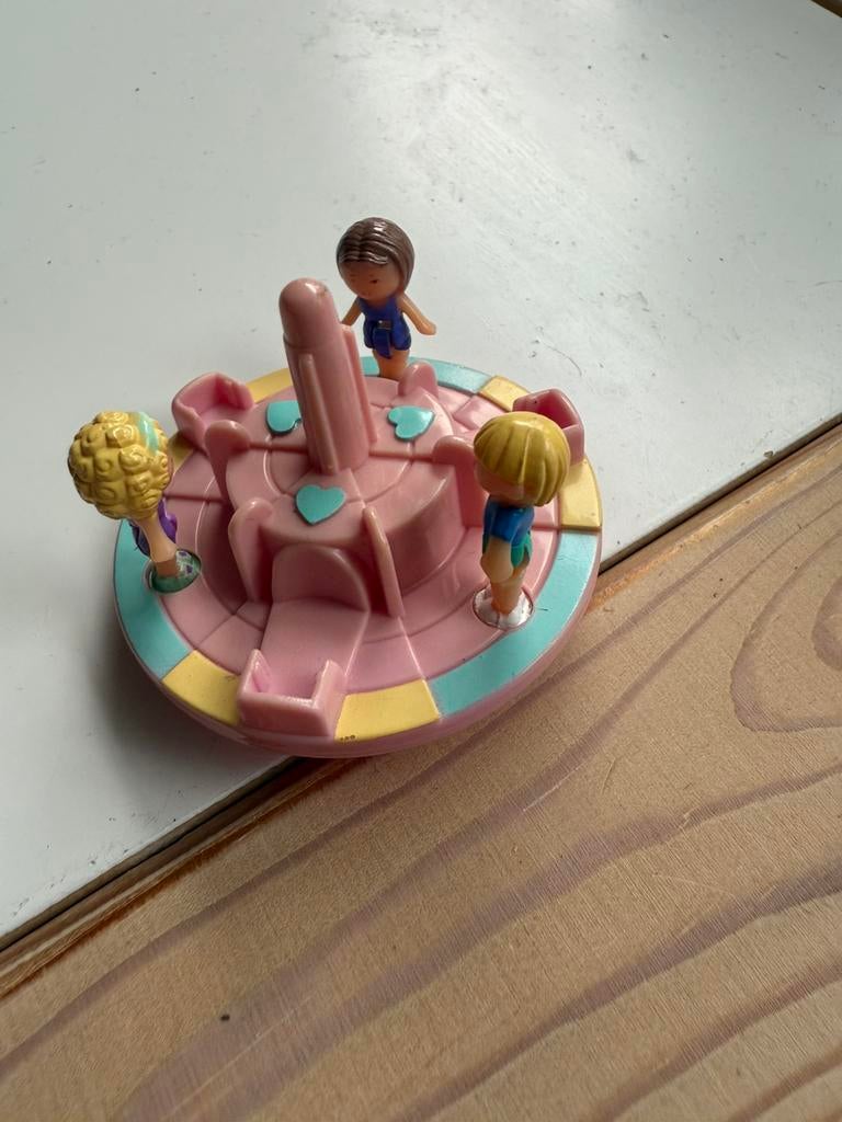 Polly Pocket Vintage draaimolen 1990. COMPLEET, Ophalen of Verzenden, Zo goed als nieuw
