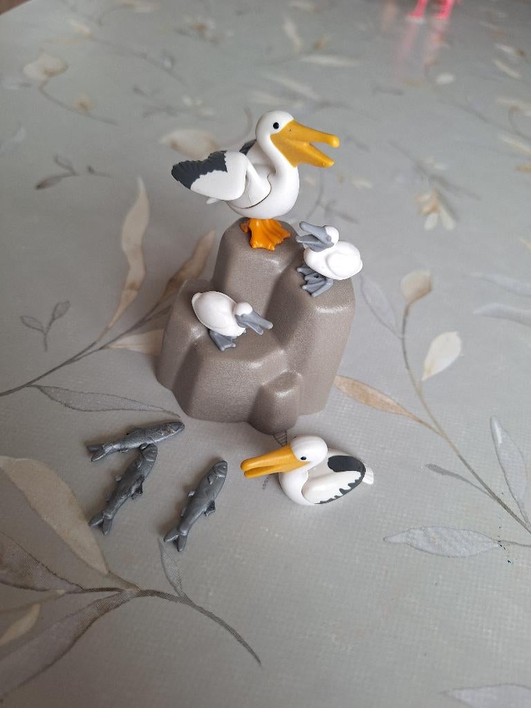 Playmobil family fun: pelikaanfamilie 9070, Kinderen en Baby's, Speelgoed | Playmobil, Ophalen of Verzenden, Gebruikt, Complete set