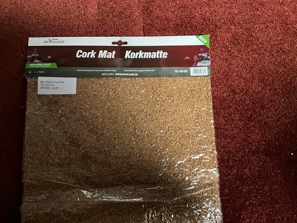 My Village Kurkmat 70x50cm - Modelbouw Kerstdorp, Diversen, Ophalen of Verzenden, Nieuw