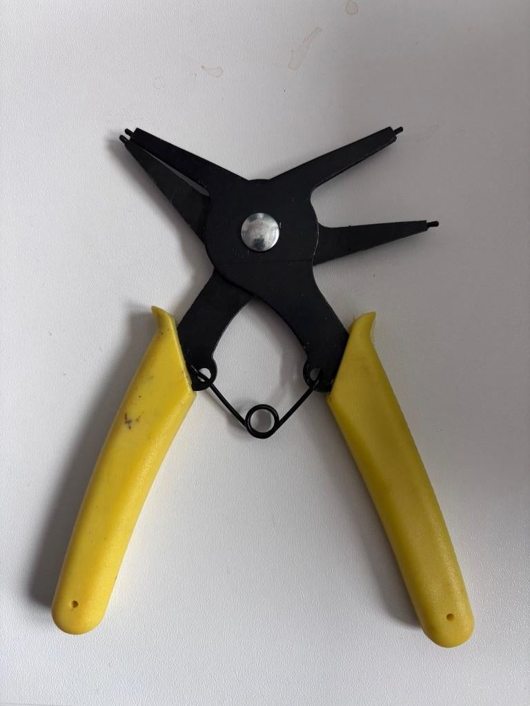 circlip pilers, Ophalen