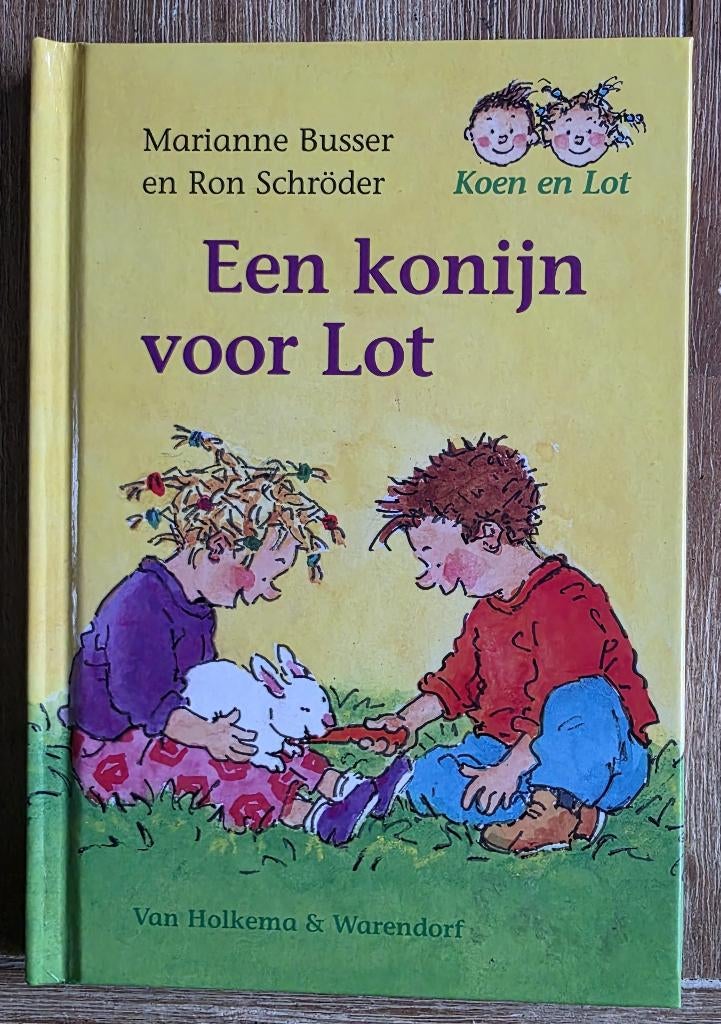 Koen en Lot - Een konijn voor Lot - AVI E3 - Groep 3, Ophalen of Verzenden, Zo goed als nieuw, Marianne Busser; Ron Schröder, Fictie algemeen