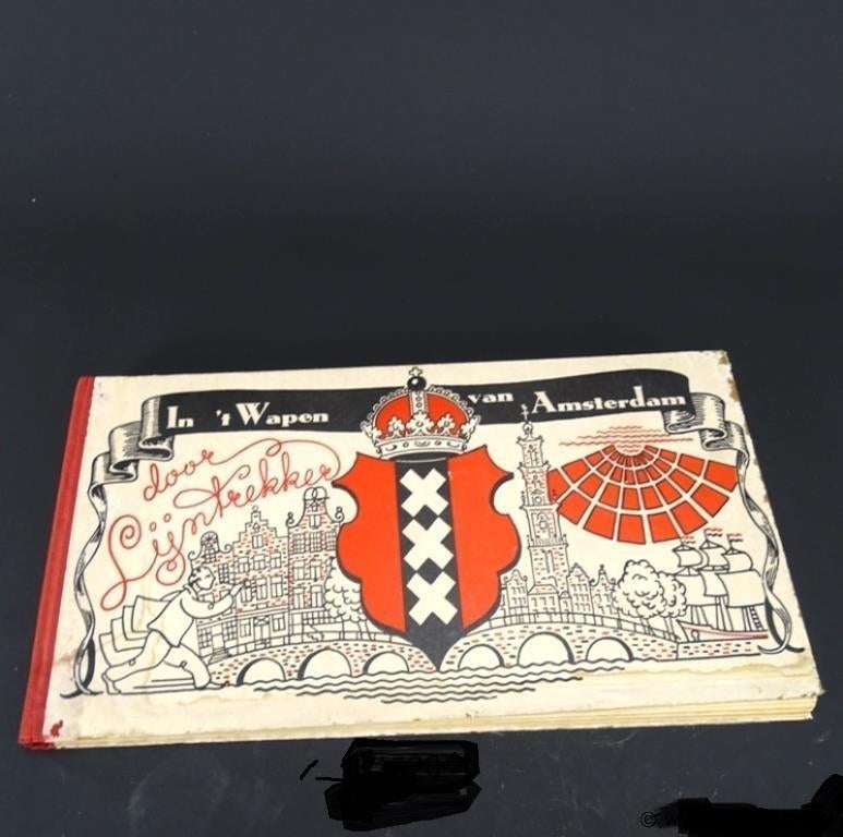 Boek  "in het wapen van Amsterdam"  1952, Gelezen, Jan Bouman, Verzenden, Overige onderwerpen