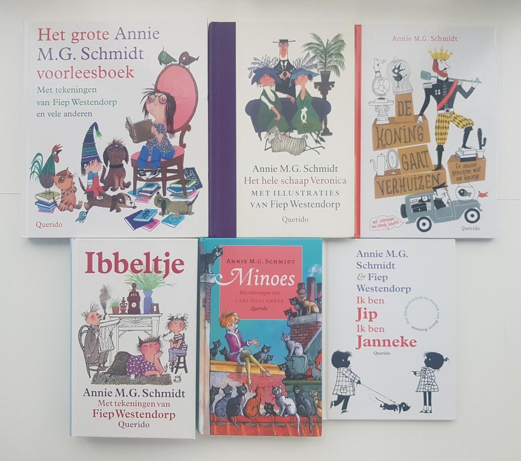 6x Boeken Annie M.G. Schmidt | Ibbeltje | Minoes | Veronica, Boeken, Kinderboeken | Jeugd | onder 10 jaar, Ophalen of Verzenden