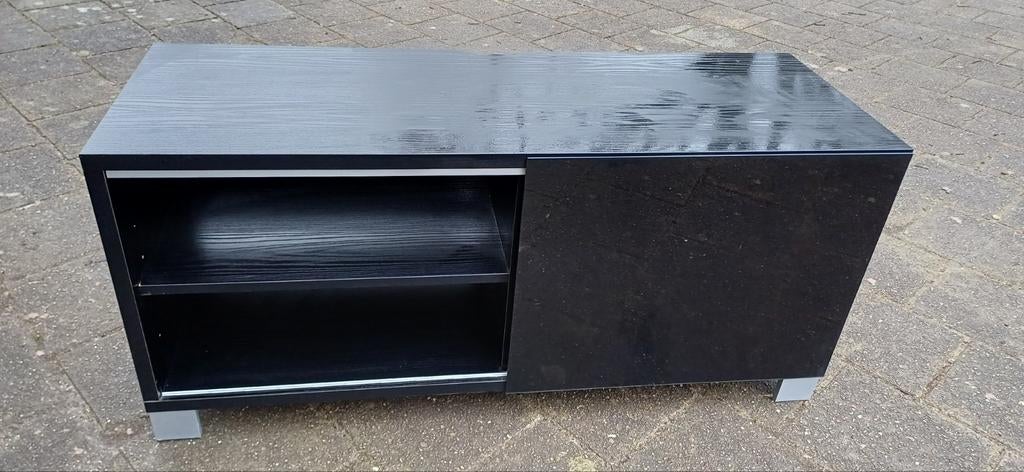 Mooie zwarte Trendhopper tv-kast, Ophalen, Gebruikt, 100 tot 150 cm, Minder dan 100 cm