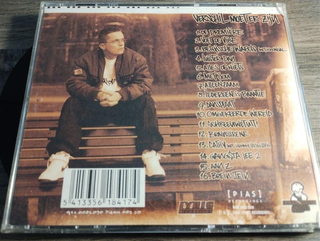 Brainpower - Verschil Moet Er Zijn, Cd's en Dvd's, Cd's | Hiphop en Rap, Ophalen of Verzenden, 2000 tot heden, Zo goed als nieuw