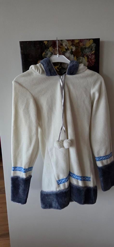 Eskimo pakje broek met jas, Kleding | Dames, Carnaval, Ophalen of Verzenden, Zo goed als nieuw, Kleding