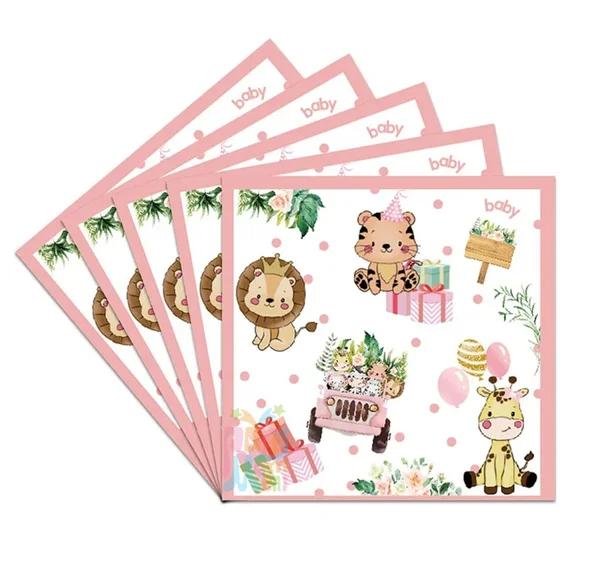 Jungle safari taart en cupcake set, Versiering, Sweet-one, Nieuw, Ophalen of Verzenden