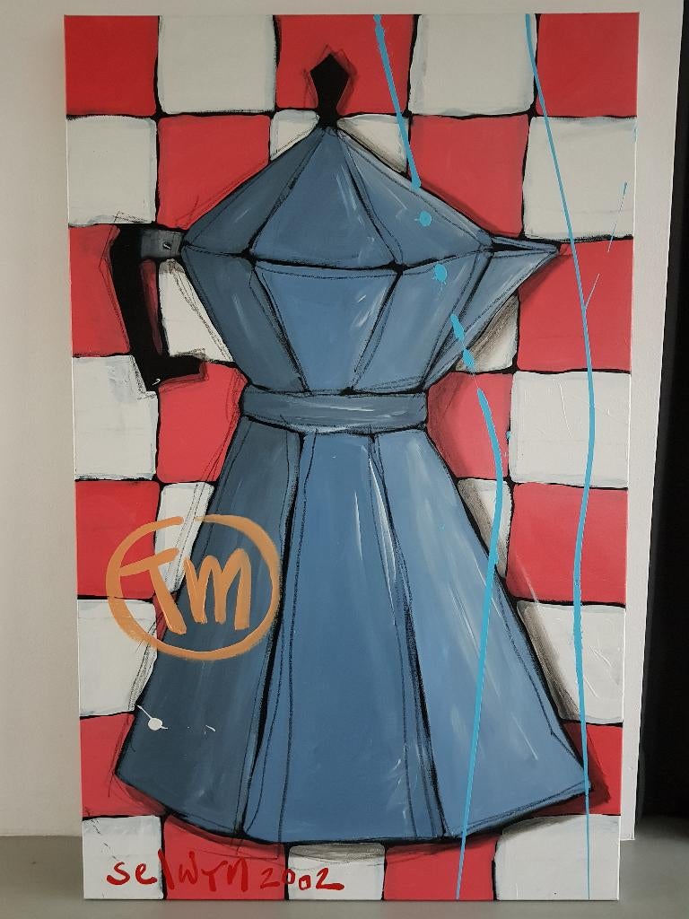 Selwyn Senatori schilderij Trademark 100x160cm percolator, Ophalen