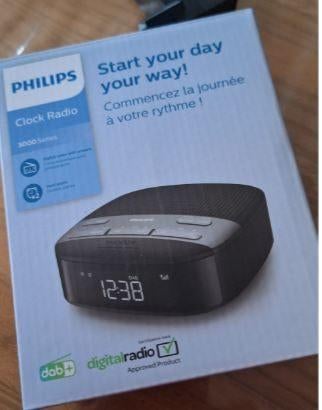 Philips Klok Radio / Clock Radio, Ophalen, Nieuw, Overige typen