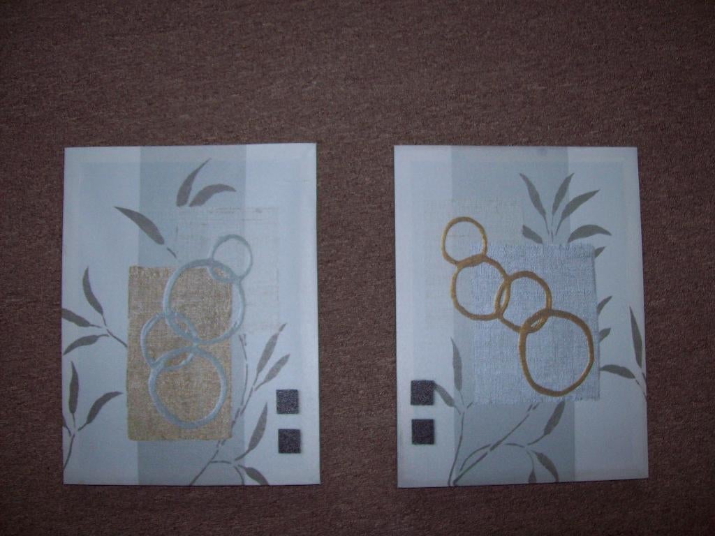 Twee canvas doeken, Ophalen, Minder dan 50 cm, Overige typen, Nieuw